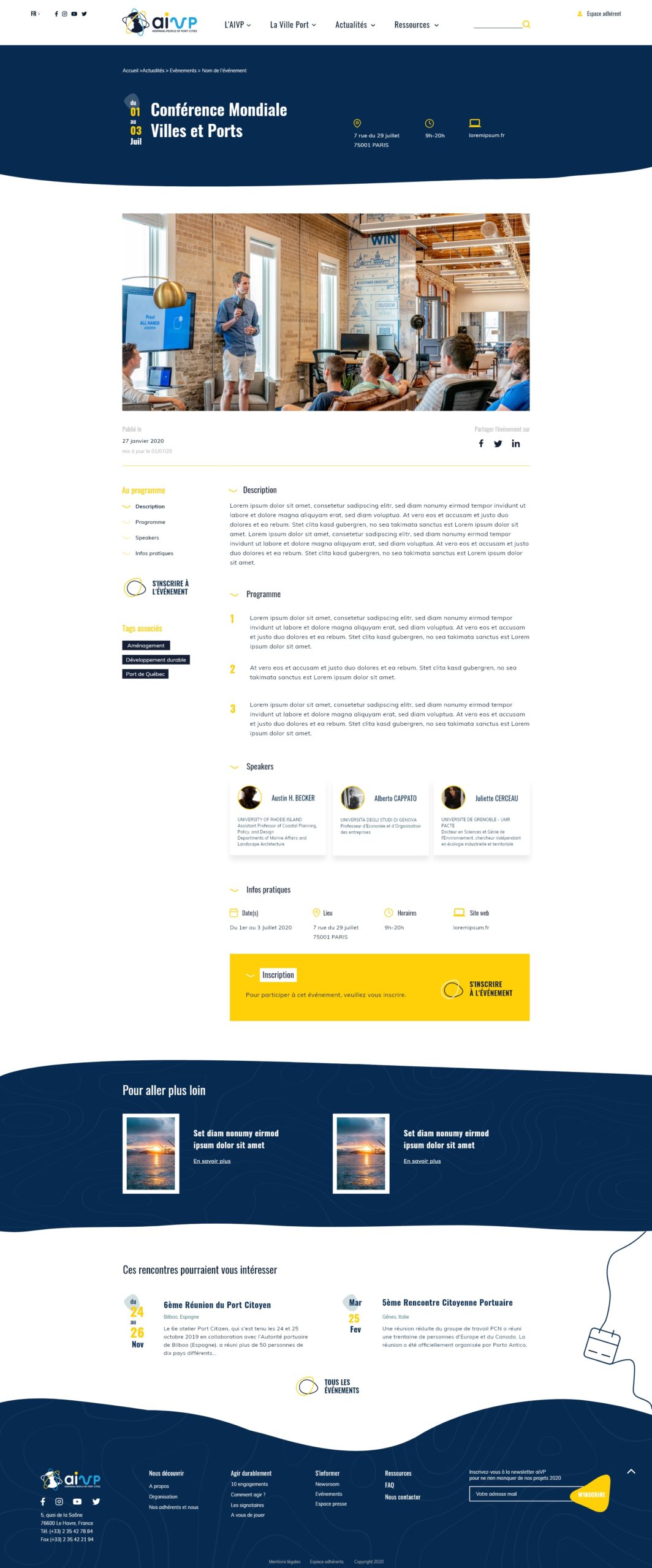 AIVP – événement