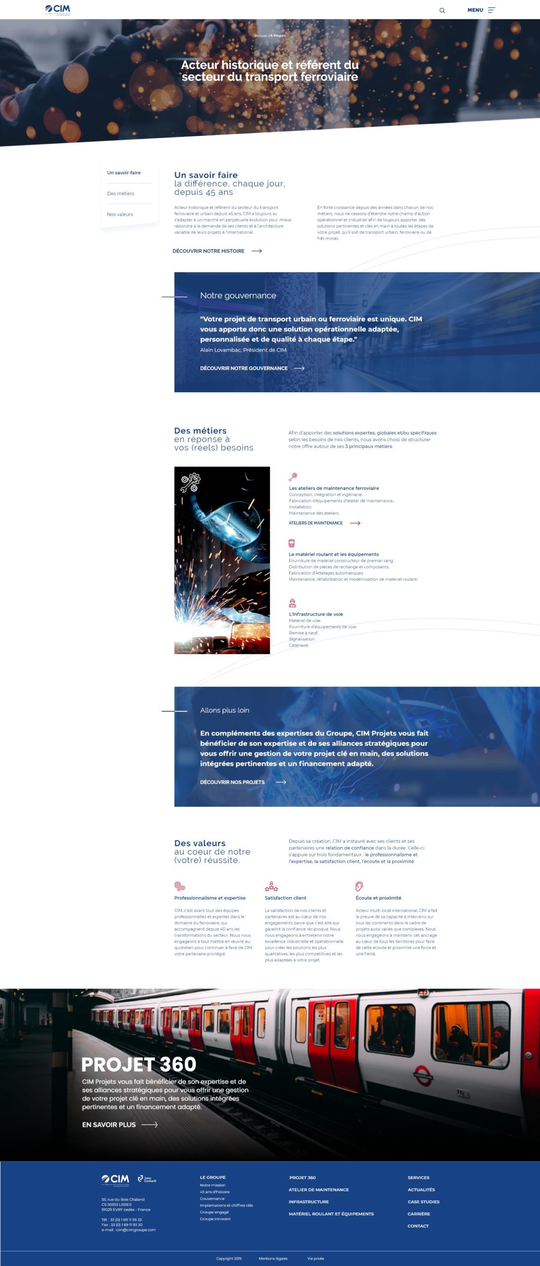 HP – CIM – Page intérieure