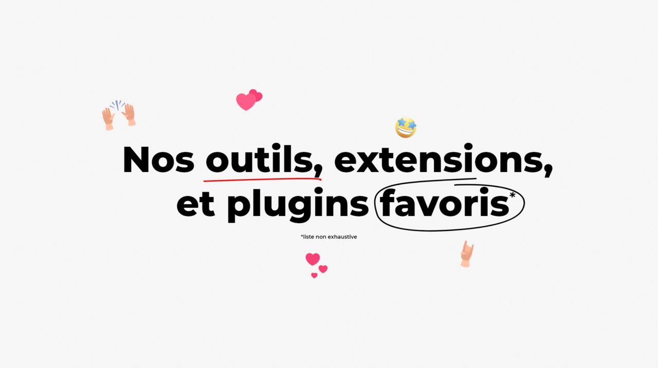 Outils, extensions et plugins