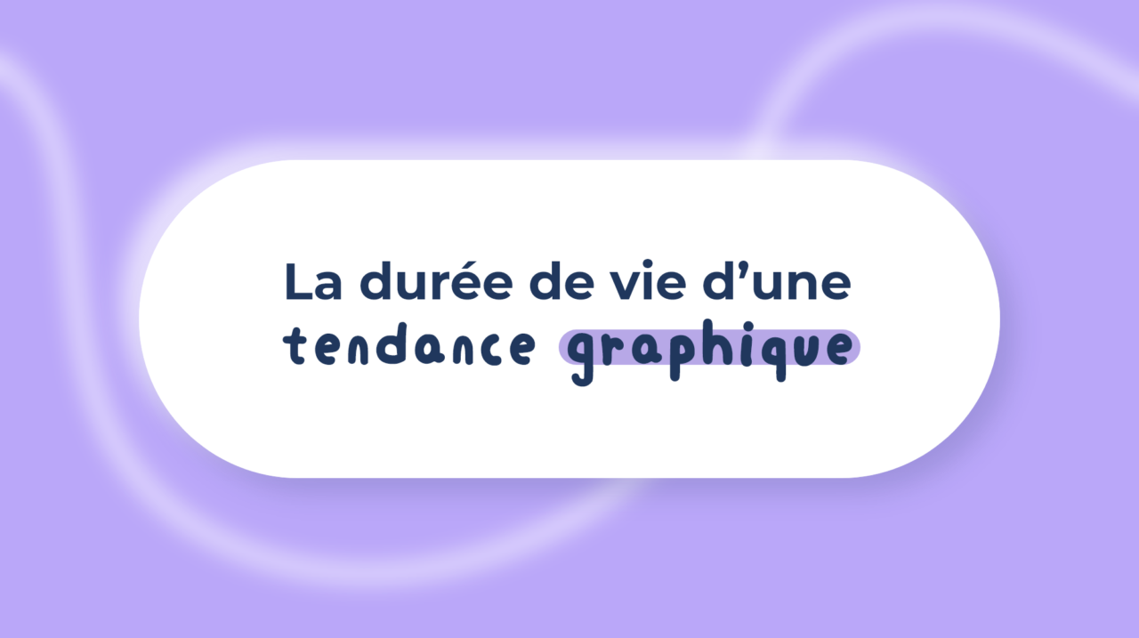 La durée de vie d'une tendance graphique