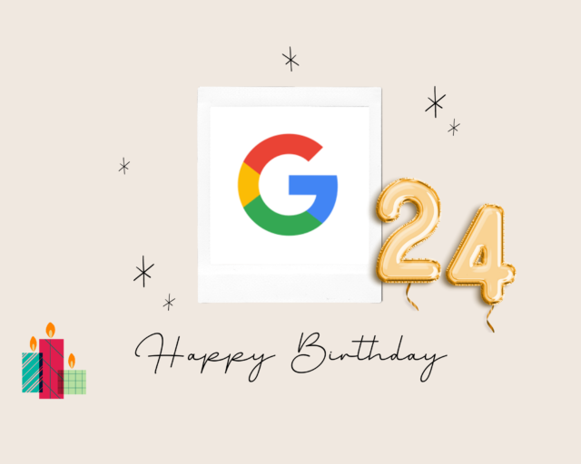 Happy Birthday Google