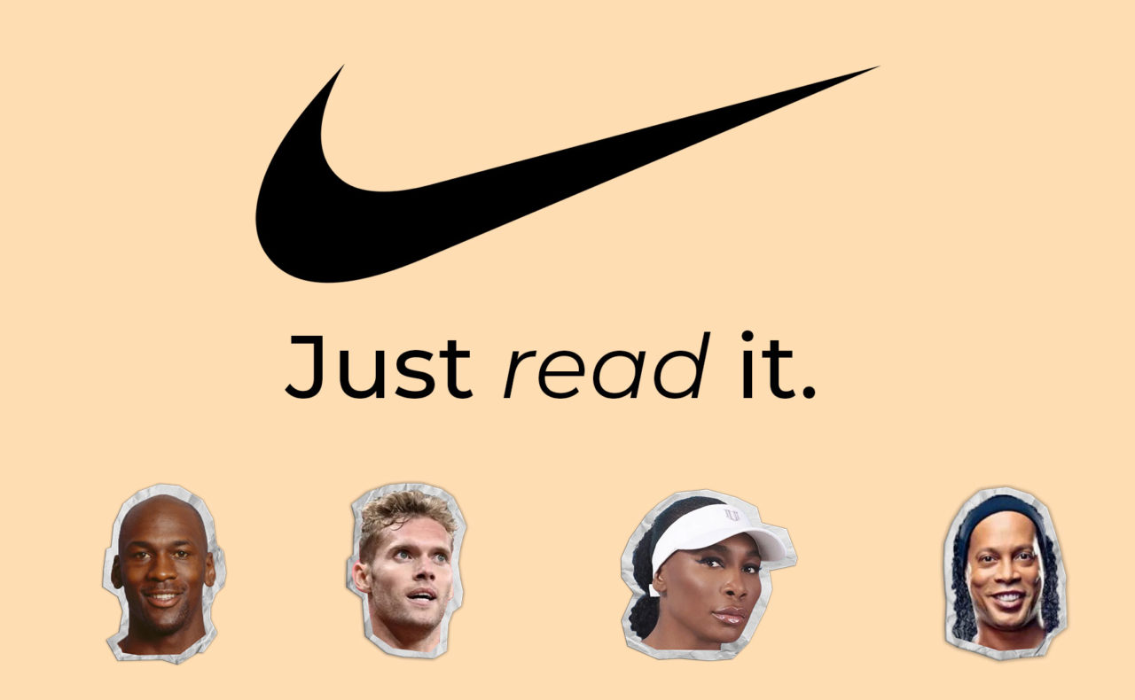 mode Bestrooi dividend Nike - La culture de la pub - Just do it - Le Monde Change